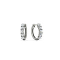 1/2 Carat Stunning Five Stone Huggie Hoops