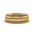 Braided Mens Wedding Ring