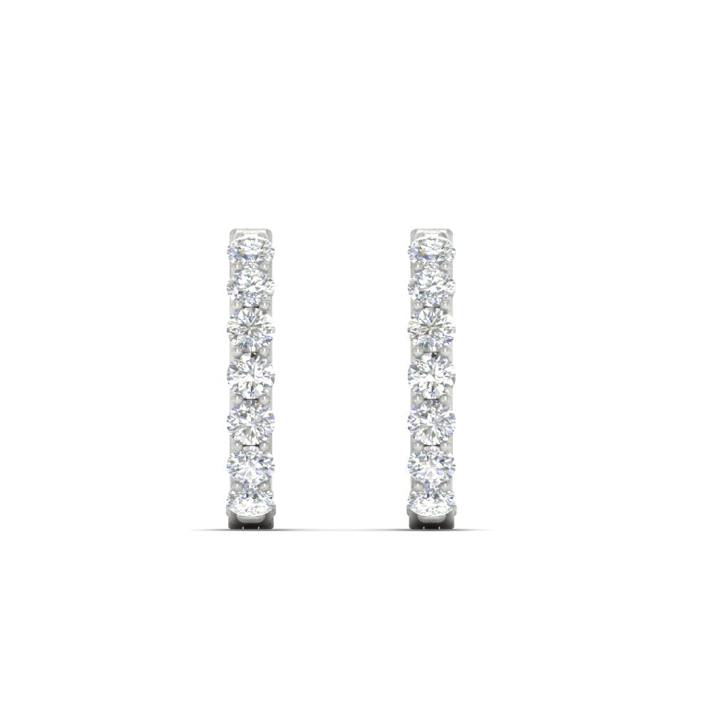 Modern Huggie Hoop Earrings