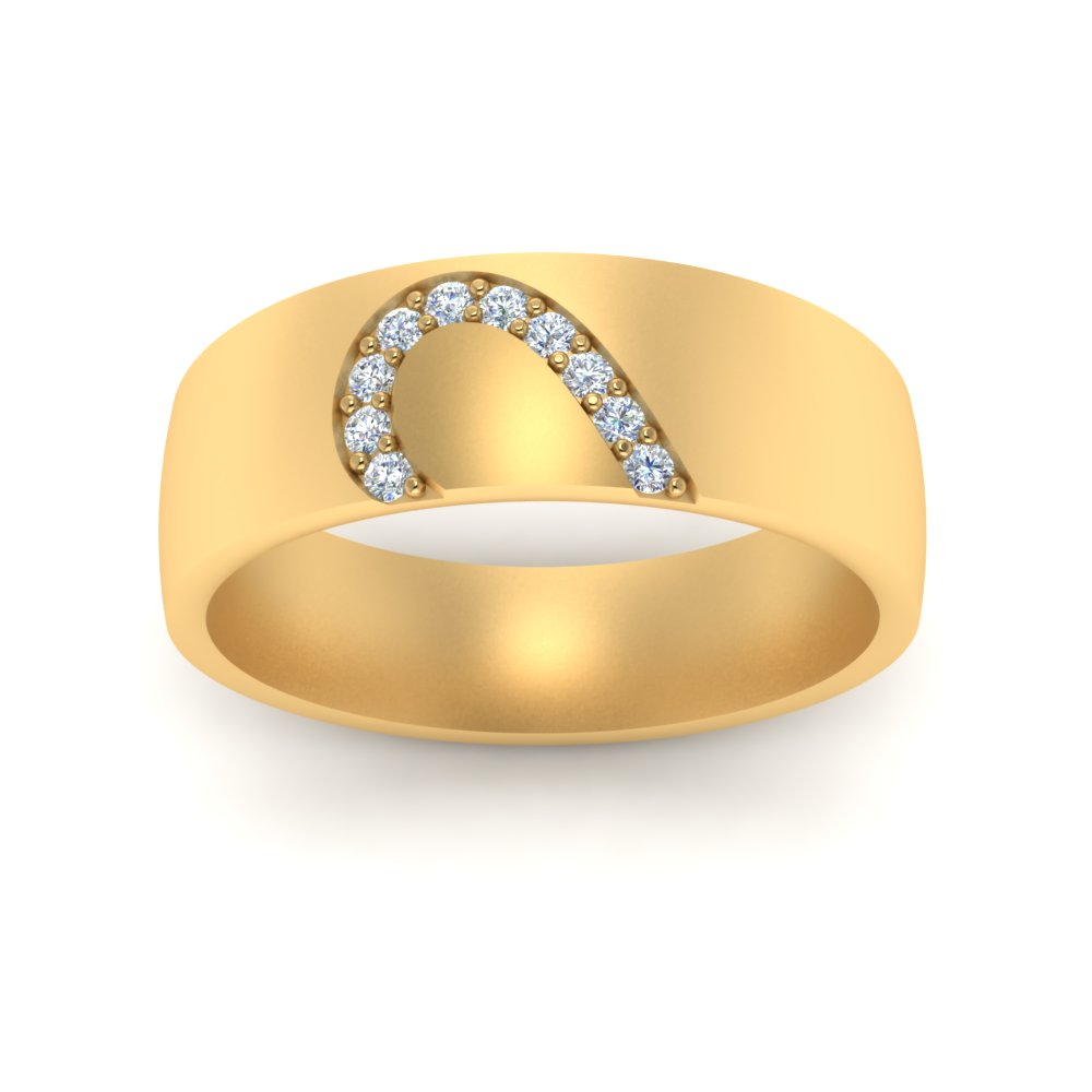 Mens Anniversary Band With Diamonds